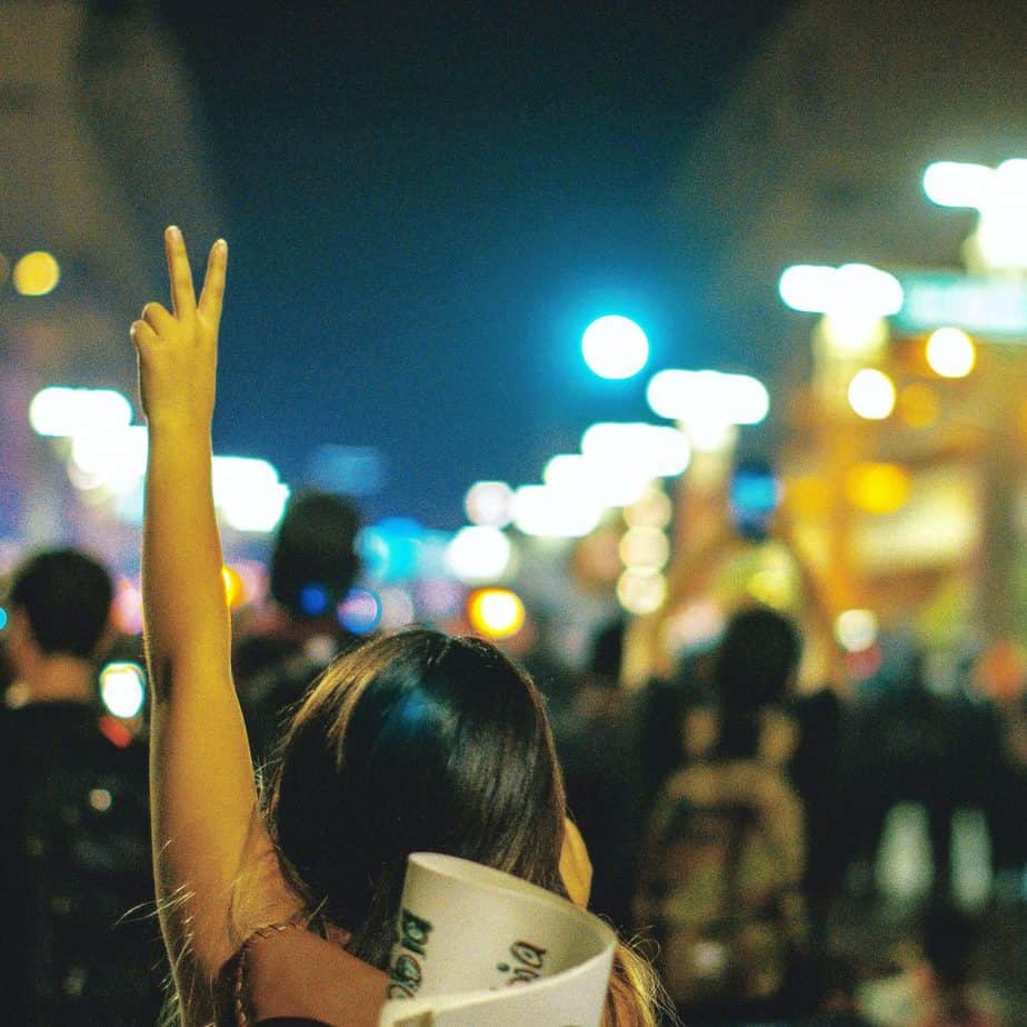 organized protest expert testimony